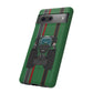 Olive Green Tractor #2 Tough Phone Case