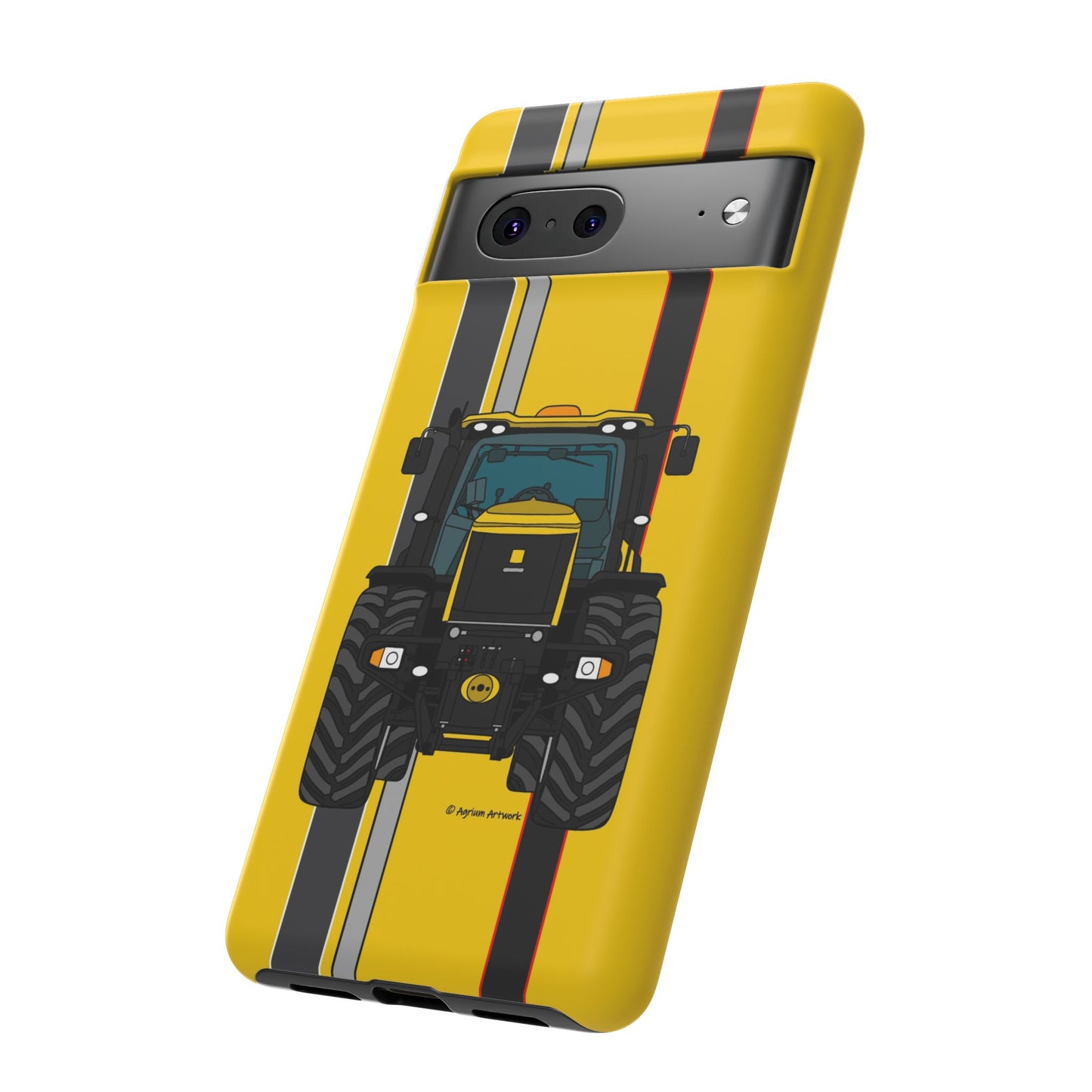 Yellow Fast Tractor #2 Tough Phone Case