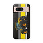 Yellow Fastrak 4000 Series Tough Phone Case - Black