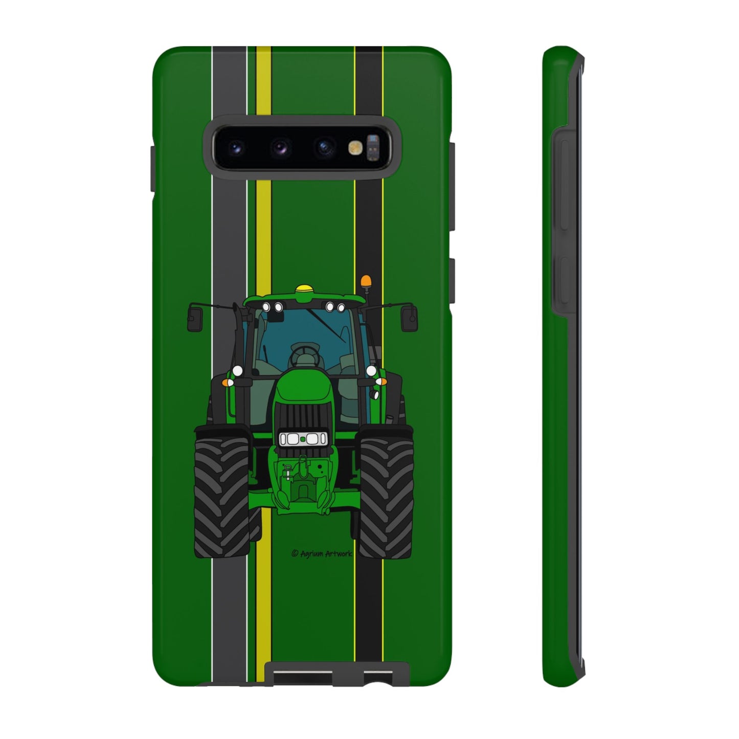 Green Tractor #2 Tough Phone Case