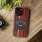 Dark Red Tractor #1 Tough Phone Case