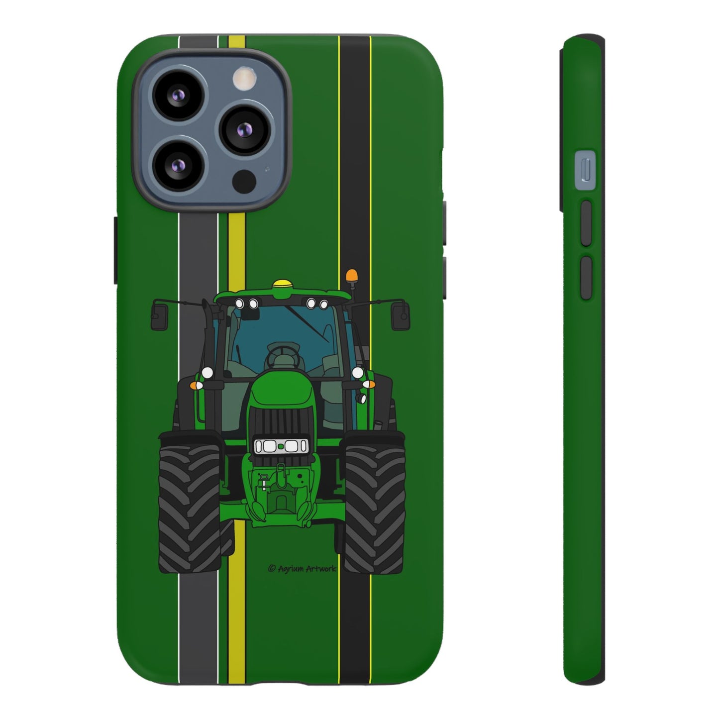 Green Tractor #2 Tough Phone Case