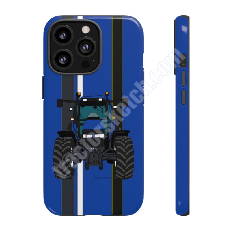 Blue Tractor #2 Tough Phone Case