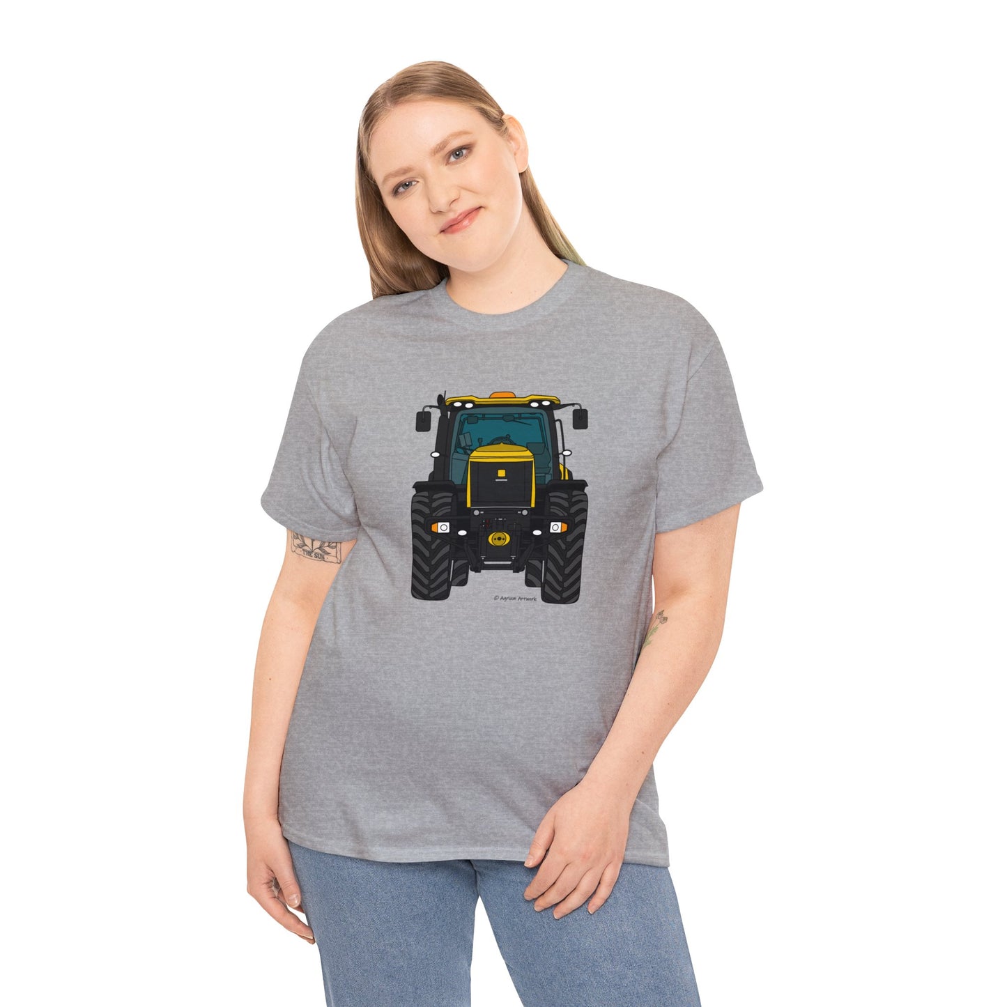 Yellow Fast Tractor #2 - Adult Classic Fit T-Shirt