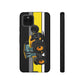 Yellow Fastrak 4000 Series Tough Phone Case - Black