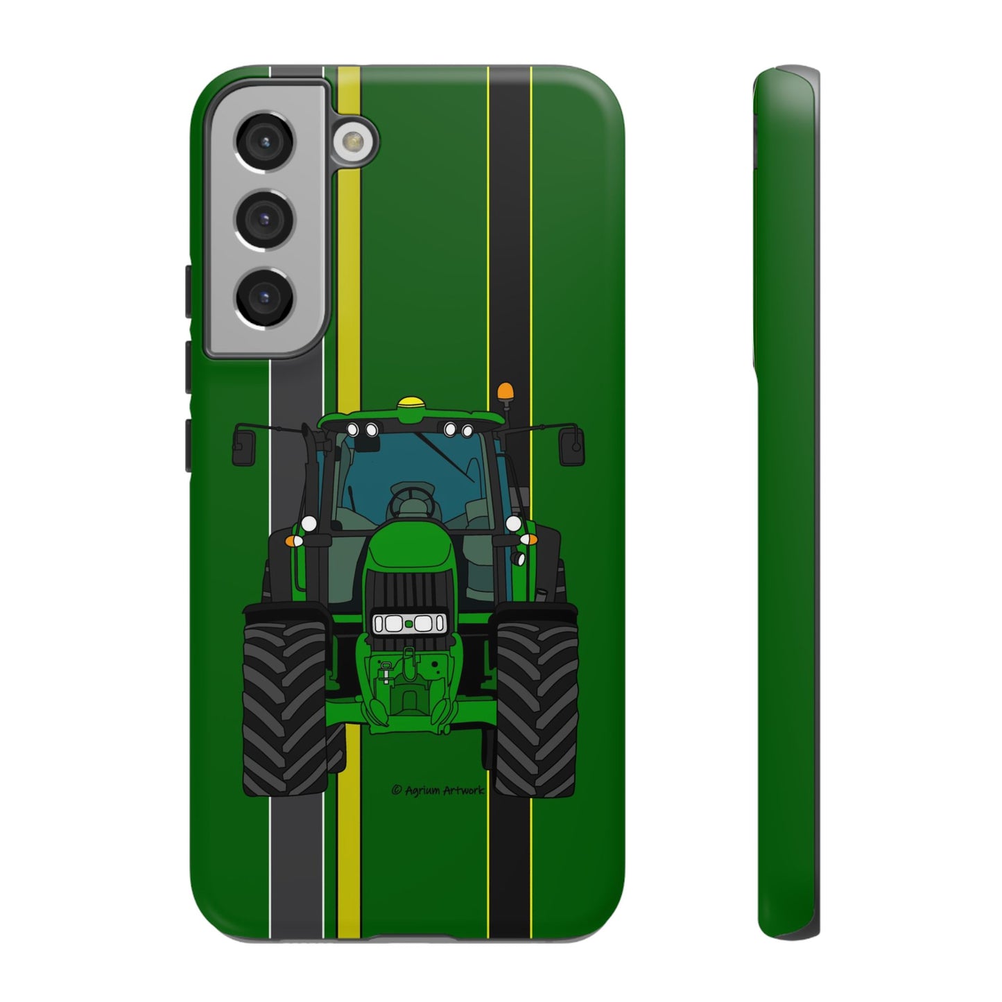 Green Tractor #2 Tough Phone Case