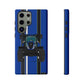 Blue Tractor #1 Tough Phone Case