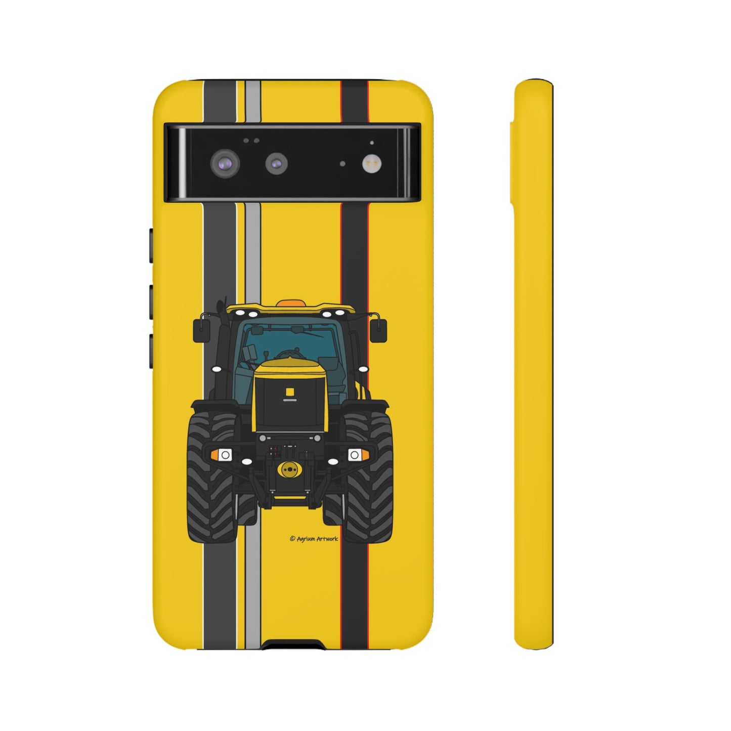 Yellow Fast Tractor #2 Tough Phone Case