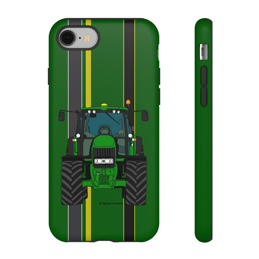 Green Tractor #2 Tough Phone Case