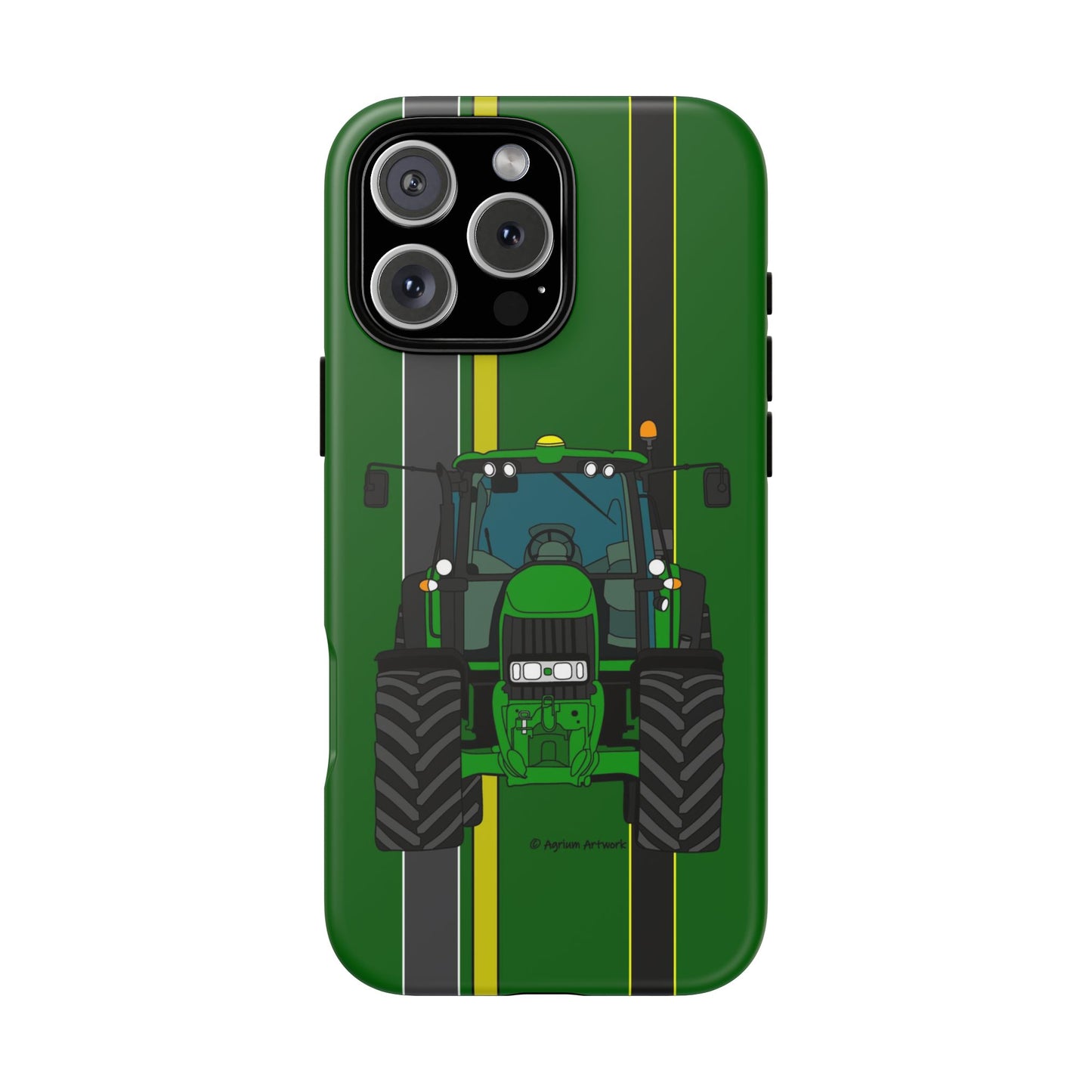 Green Tractor #2 Tough Phone Case