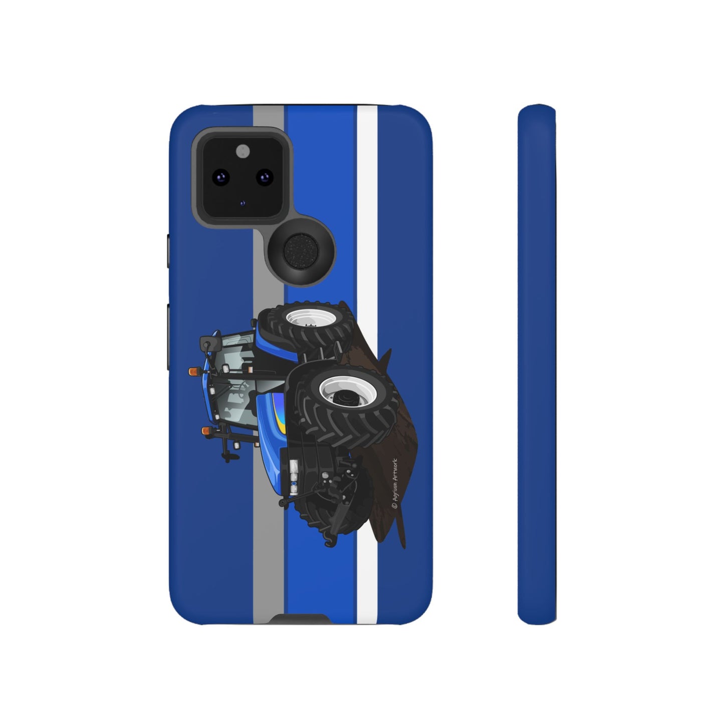 New Holland TM155 Tough Phone Case - Blue