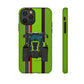 Lime Green Tractor #1 Tough Phone Case