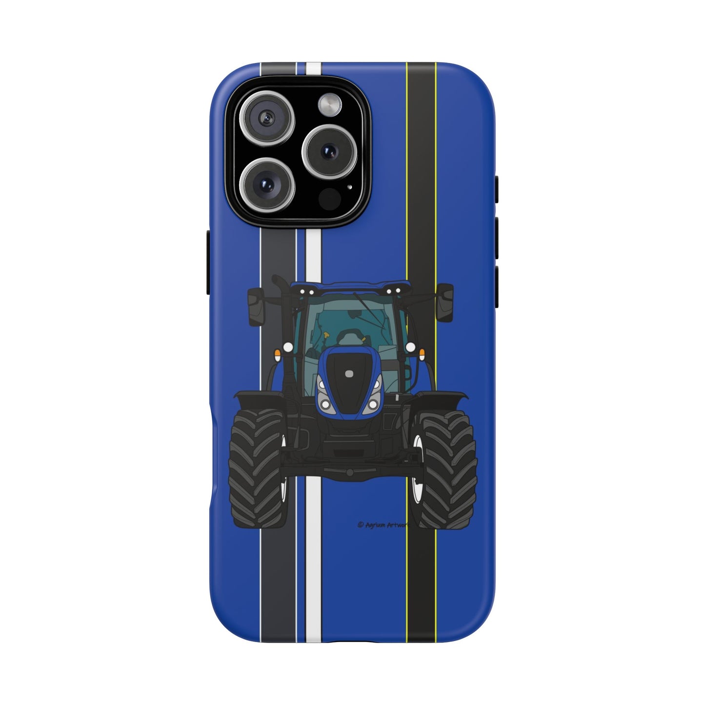 Blue Tractor #1 Tough Phone Case