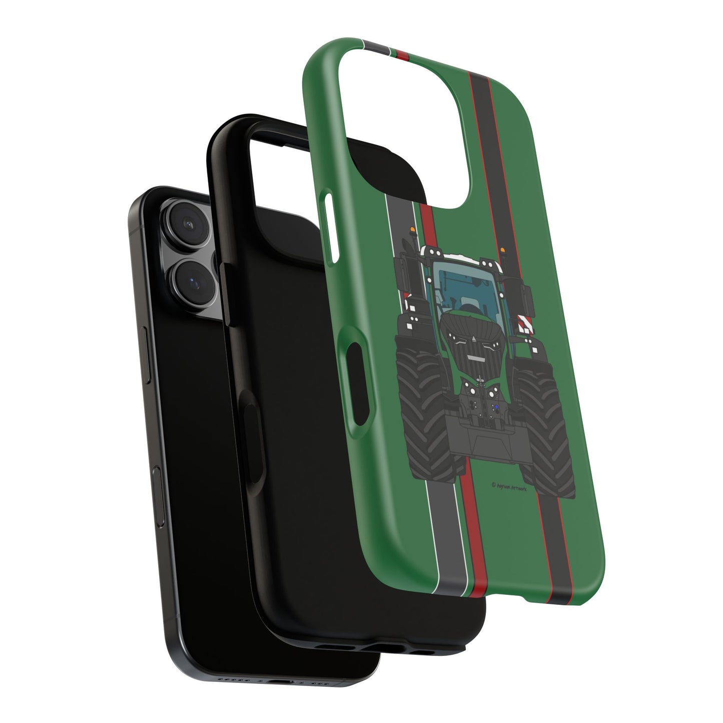 Olive Green Tractor #2 Tough Phone Case