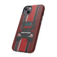 Dark Red Tractor #2 Tough Phone Case