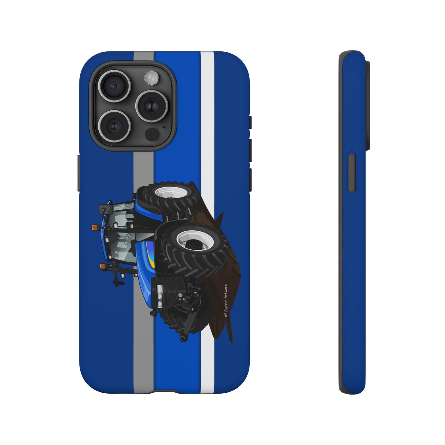 New Holland TM155 Tough Phone Case - Blue