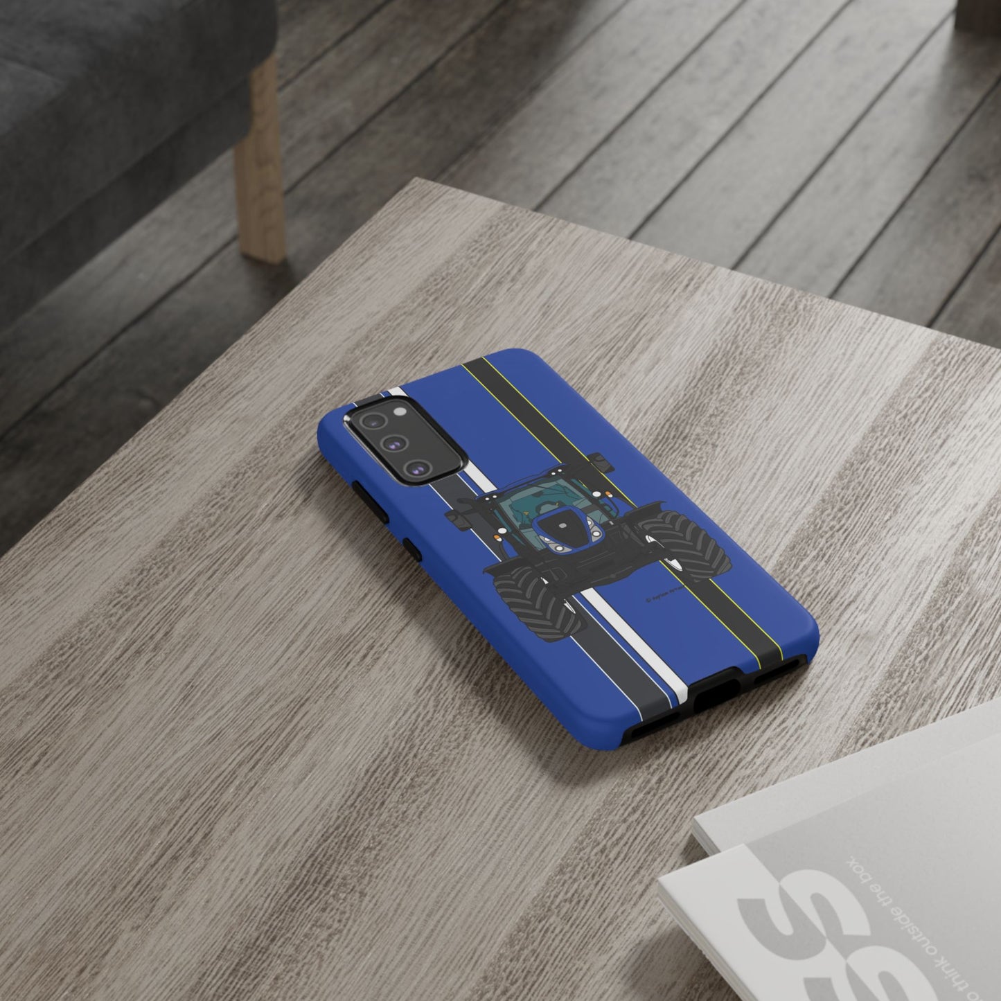 Blue Tractor #1 Tough Phone Case