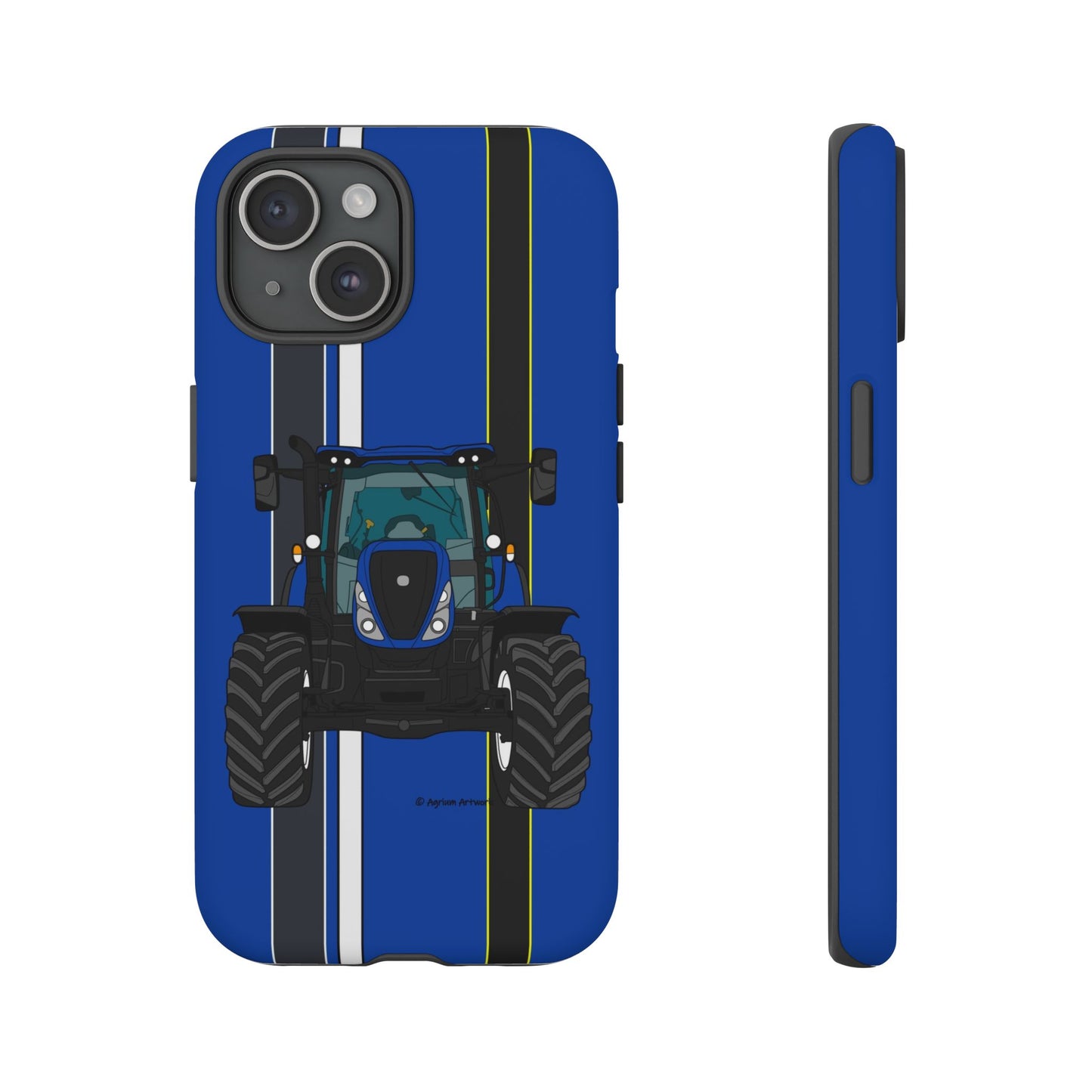 Blue Tractor #1 Tough Phone Case