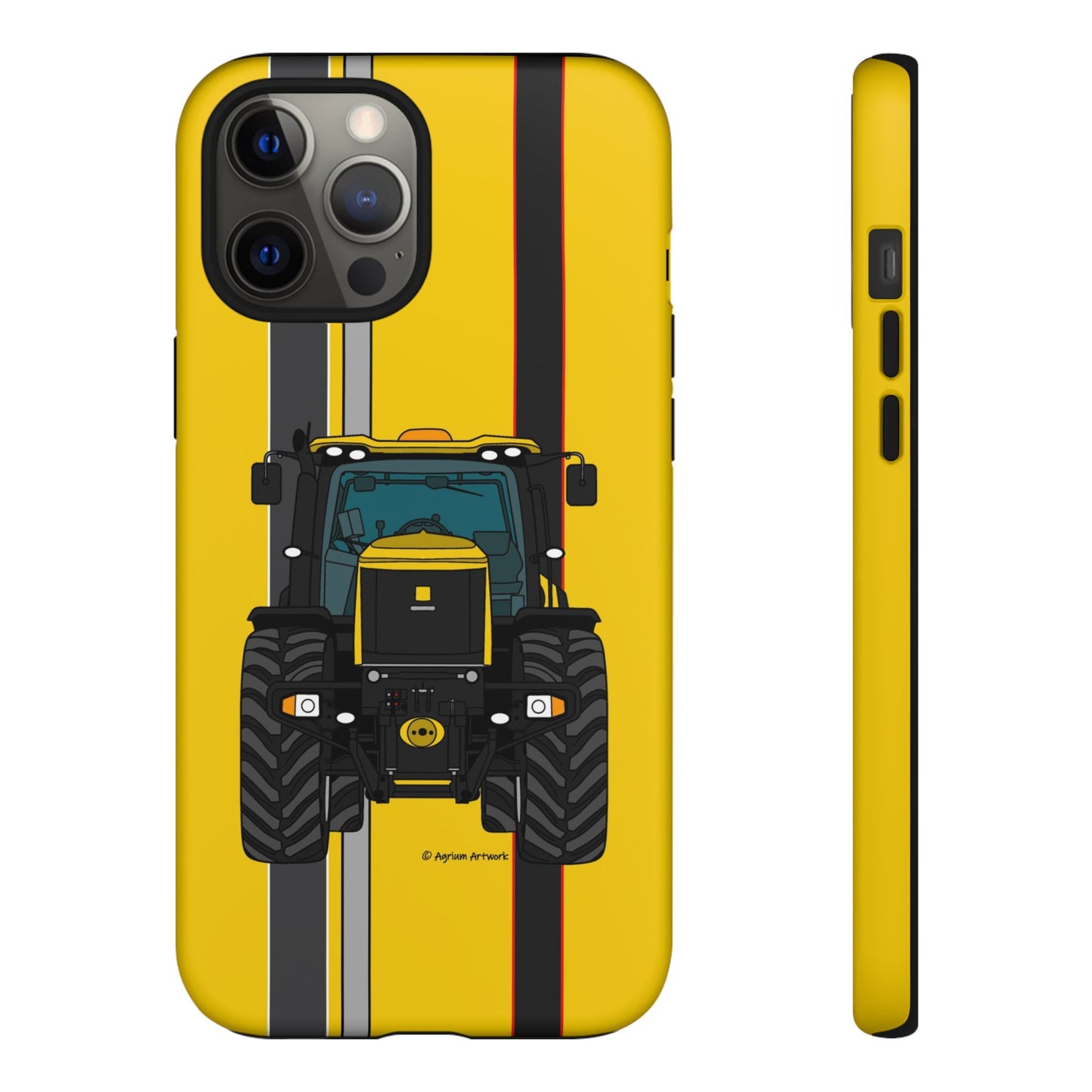 Yellow Fast Tractor #2 Tough Phone Case