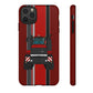 Dark Red Tractor #2 Tough Phone Case