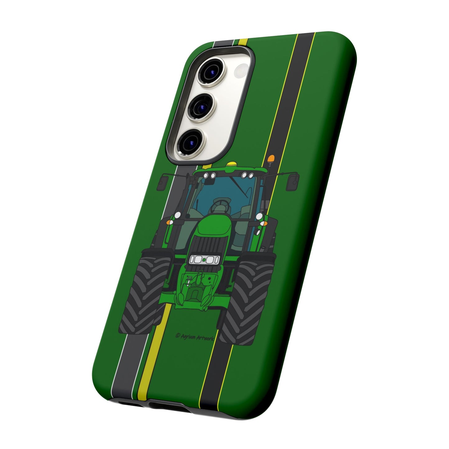 Green Tractor #2 Tough Phone Case