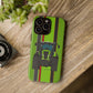 Lime Green Tractor #1 Tough Phone Case