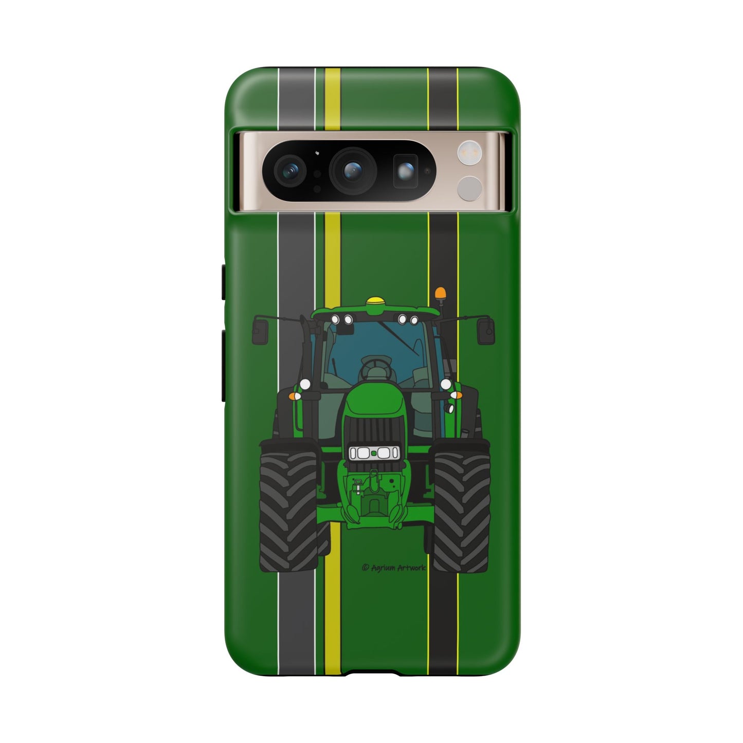 Green Tractor #2 Tough Phone Case