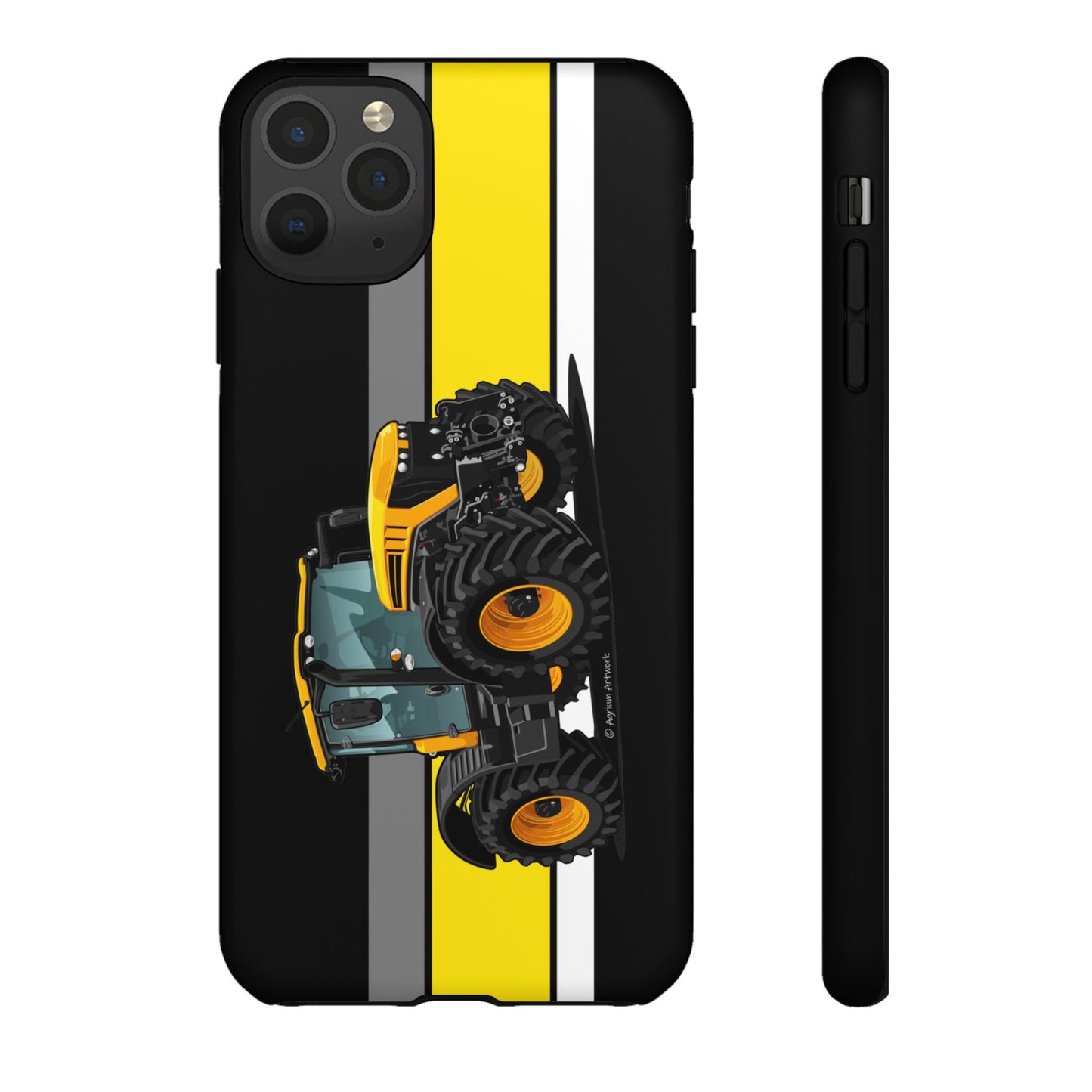 Yellow Fastrak 4000 Series Tough Phone Case - Black