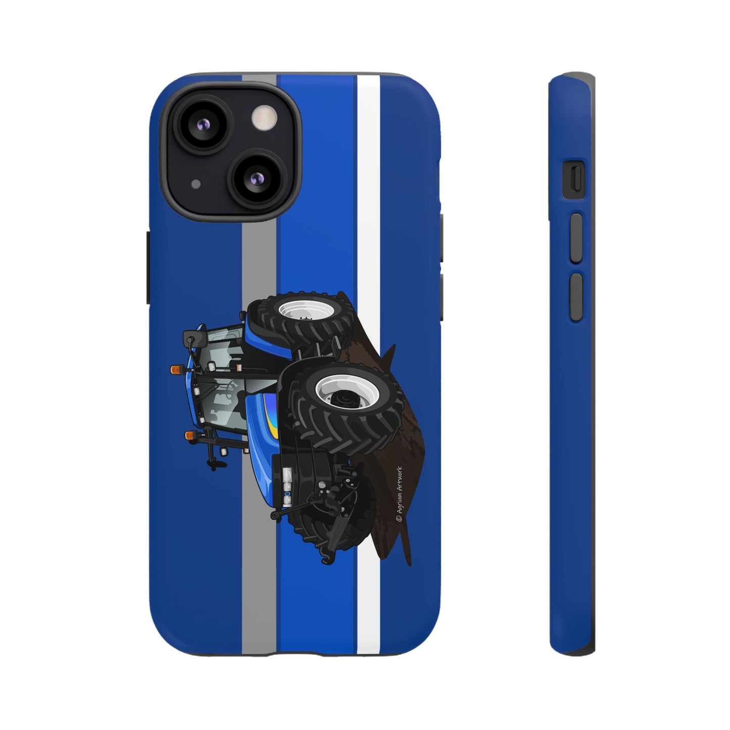 New Holland TM155 Tough Phone Case - Blue