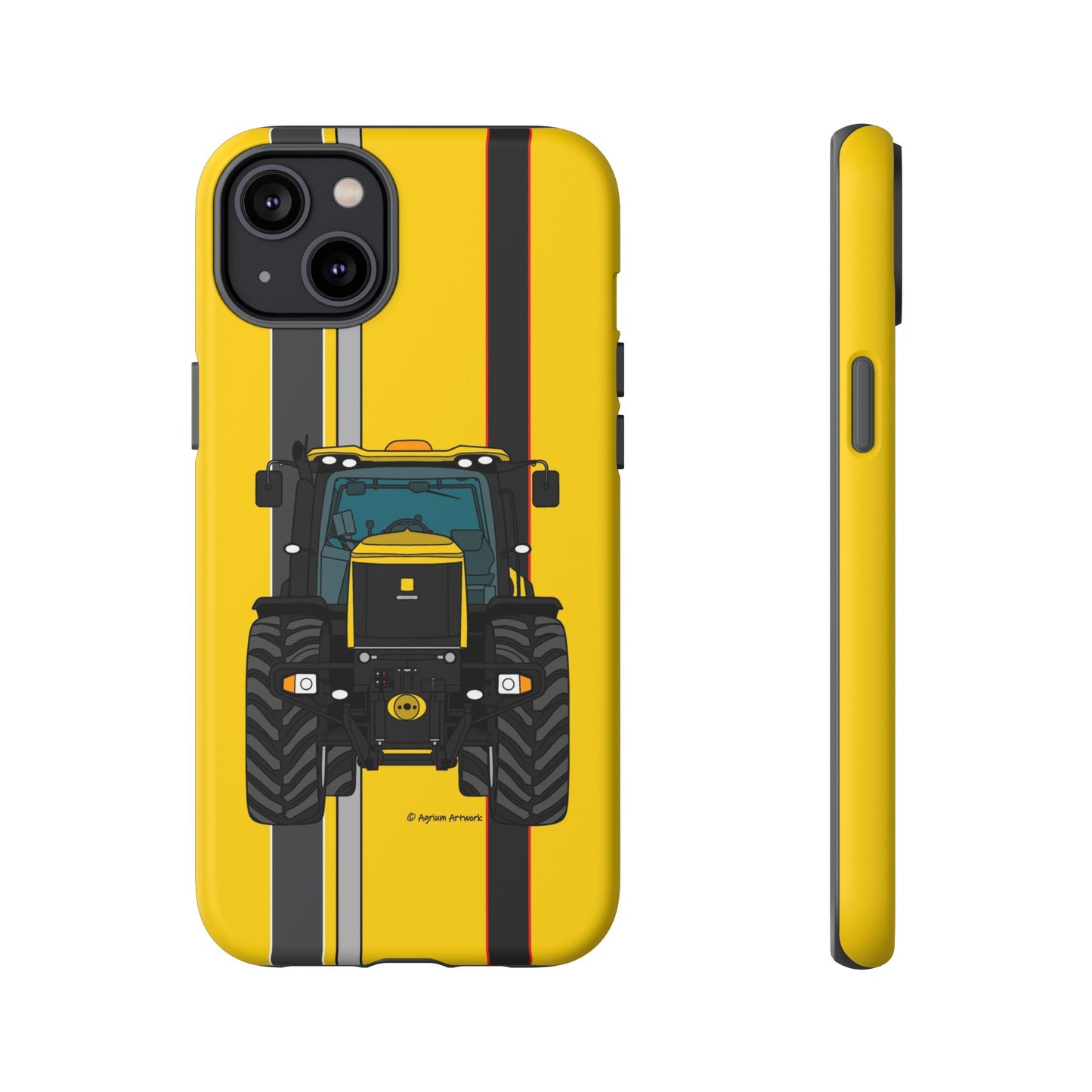 Yellow Fast Tractor #2 Tough Phone Case