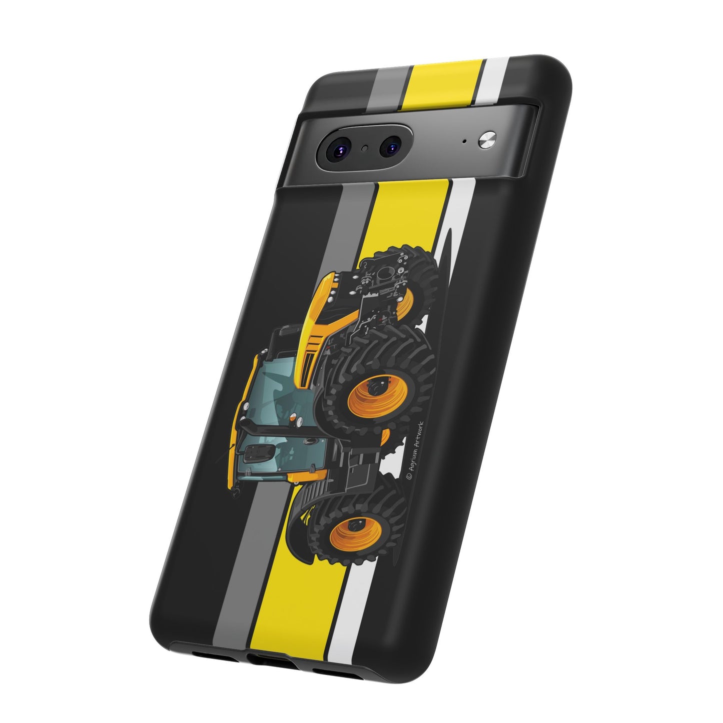 Yellow Fastrak 4000 Series Tough Phone Case - Black