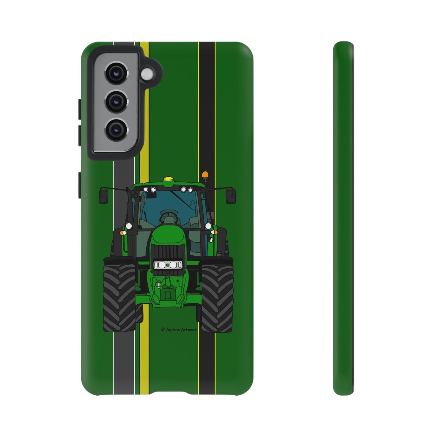 Green Tractor #2 Tough Phone Case