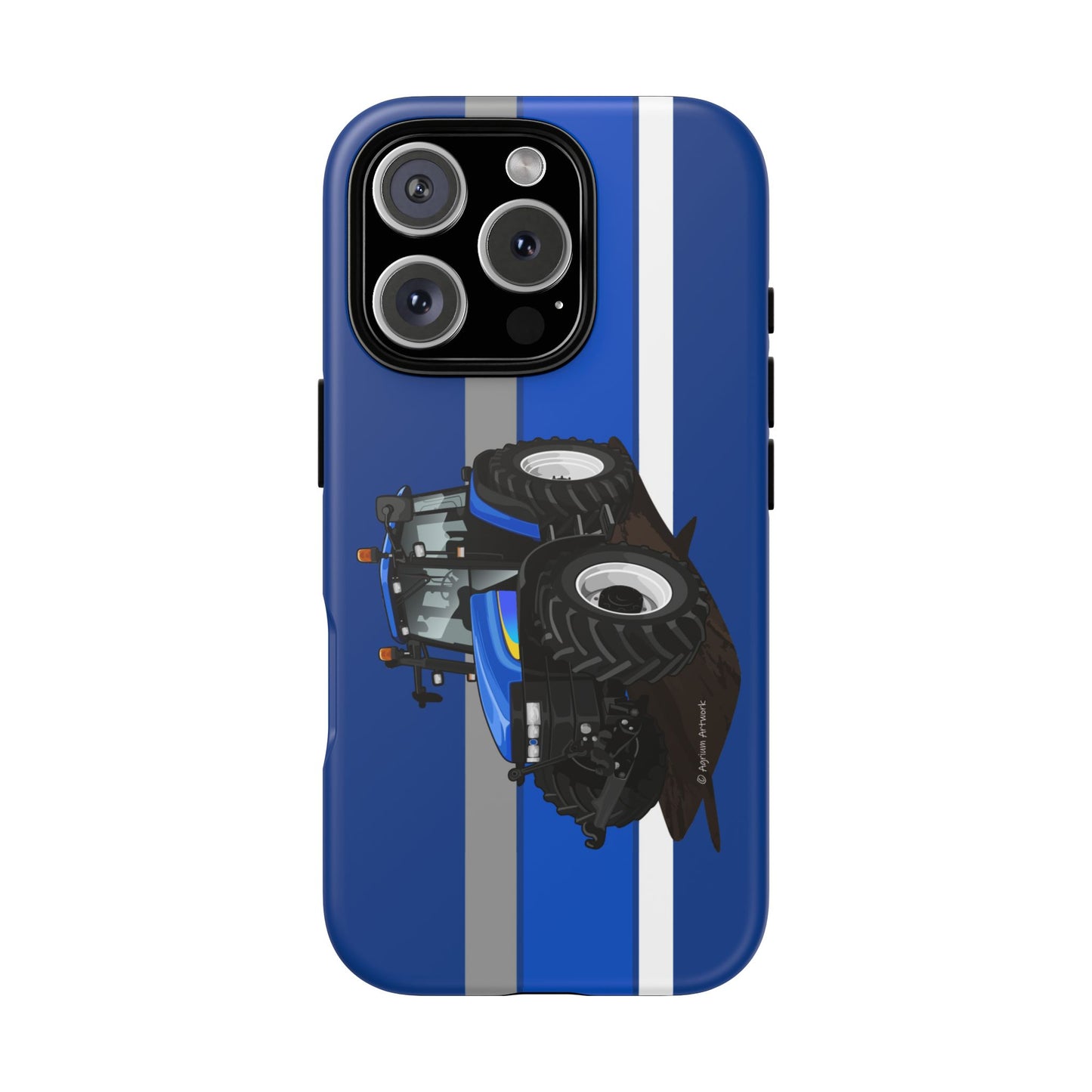 New Holland TM155 Tough Phone Case - Blue