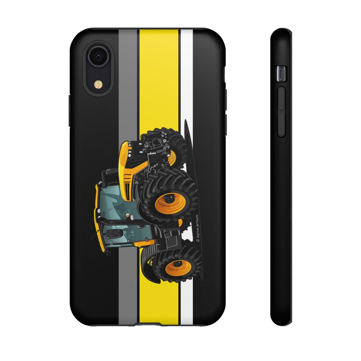 Yellow Fastrak 4000 Series Tough Phone Case - Black