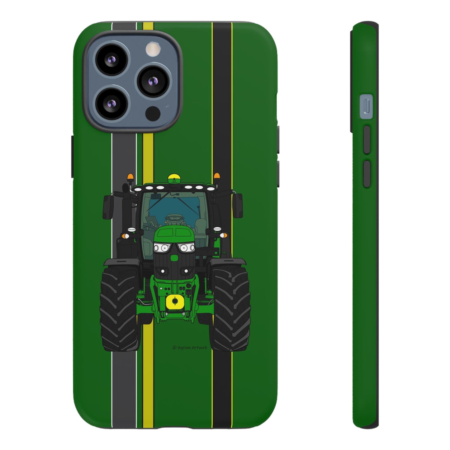 Green Tractor #1 Tough Phone Case