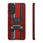 Dark Red Tractor #2 Tough Phone Case