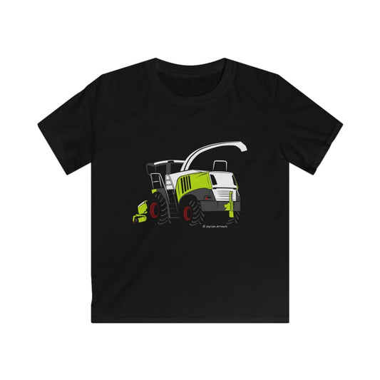 Claas Jaguar 960 Forage Harvester - Kids Silhouette T-Shirt