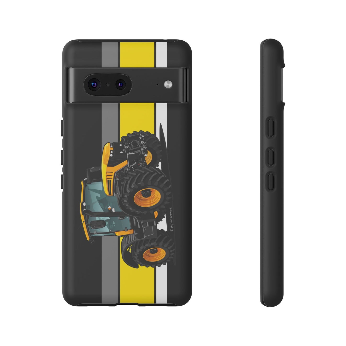 Yellow Fastrak 4000 Series Tough Phone Case - Black