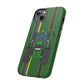 Green Tractor #2 Tough Phone Case