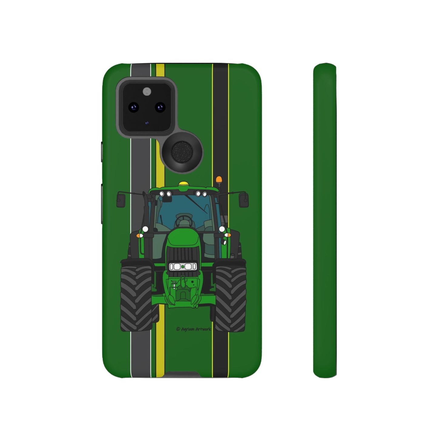 Green Tractor #2 Tough Phone Case