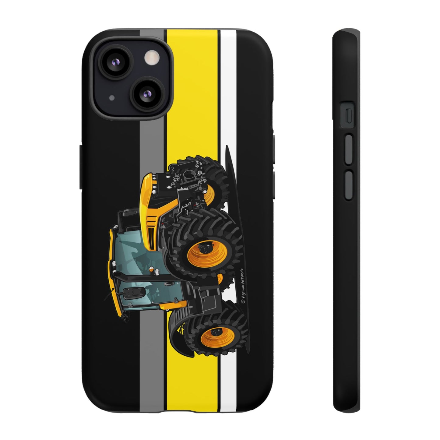 Yellow Fastrak 4000 Series Tough Phone Case - Black