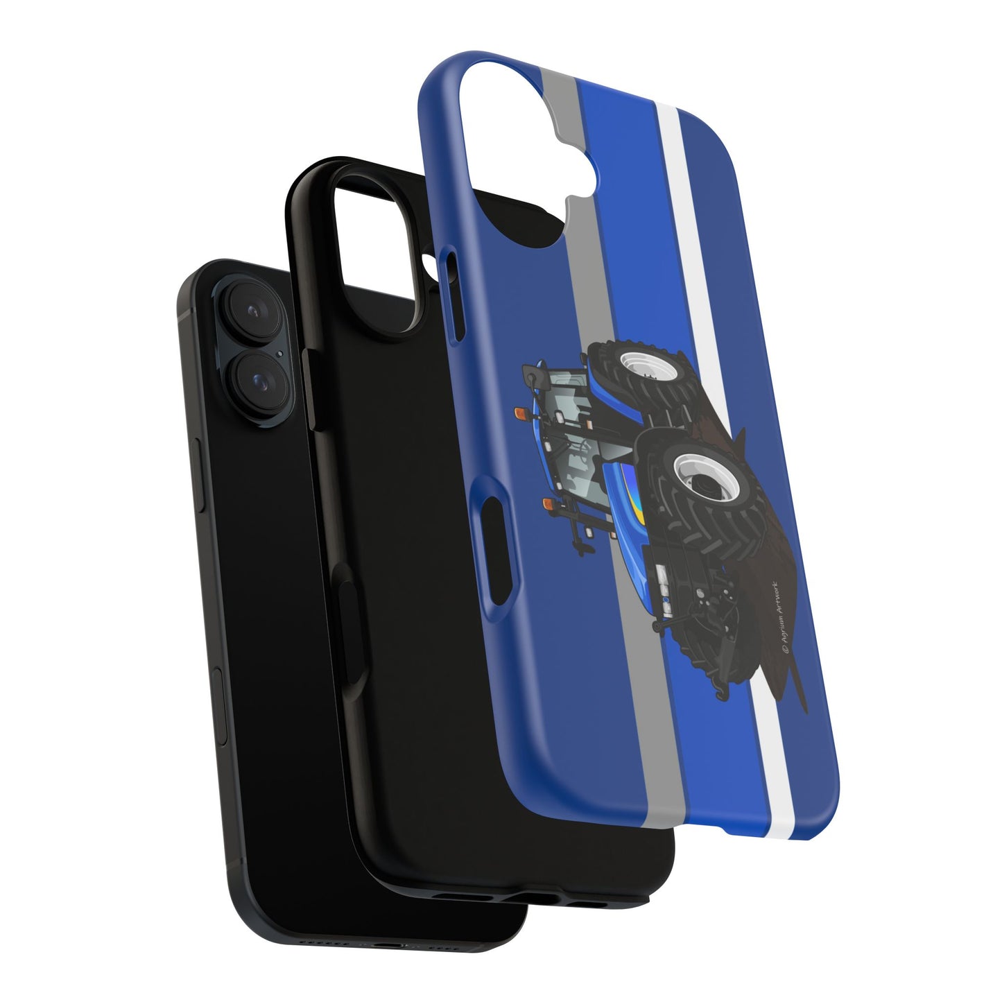 New Holland TM155 Tough Phone Case - Blue