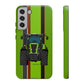 Lime Green Tractor #1 Tough Phone Case