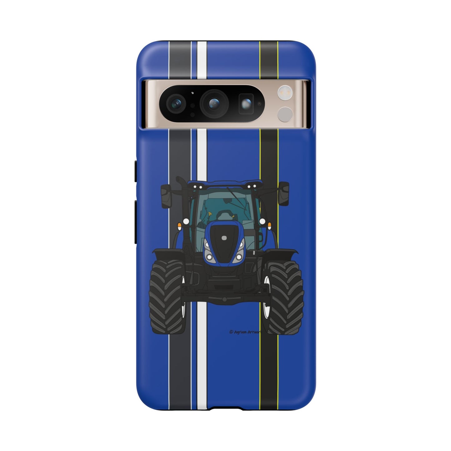 Blue Tractor #1 Tough Phone Case