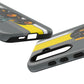 Yellow Fastrak 4000 Series Tough Phone Case - Grey