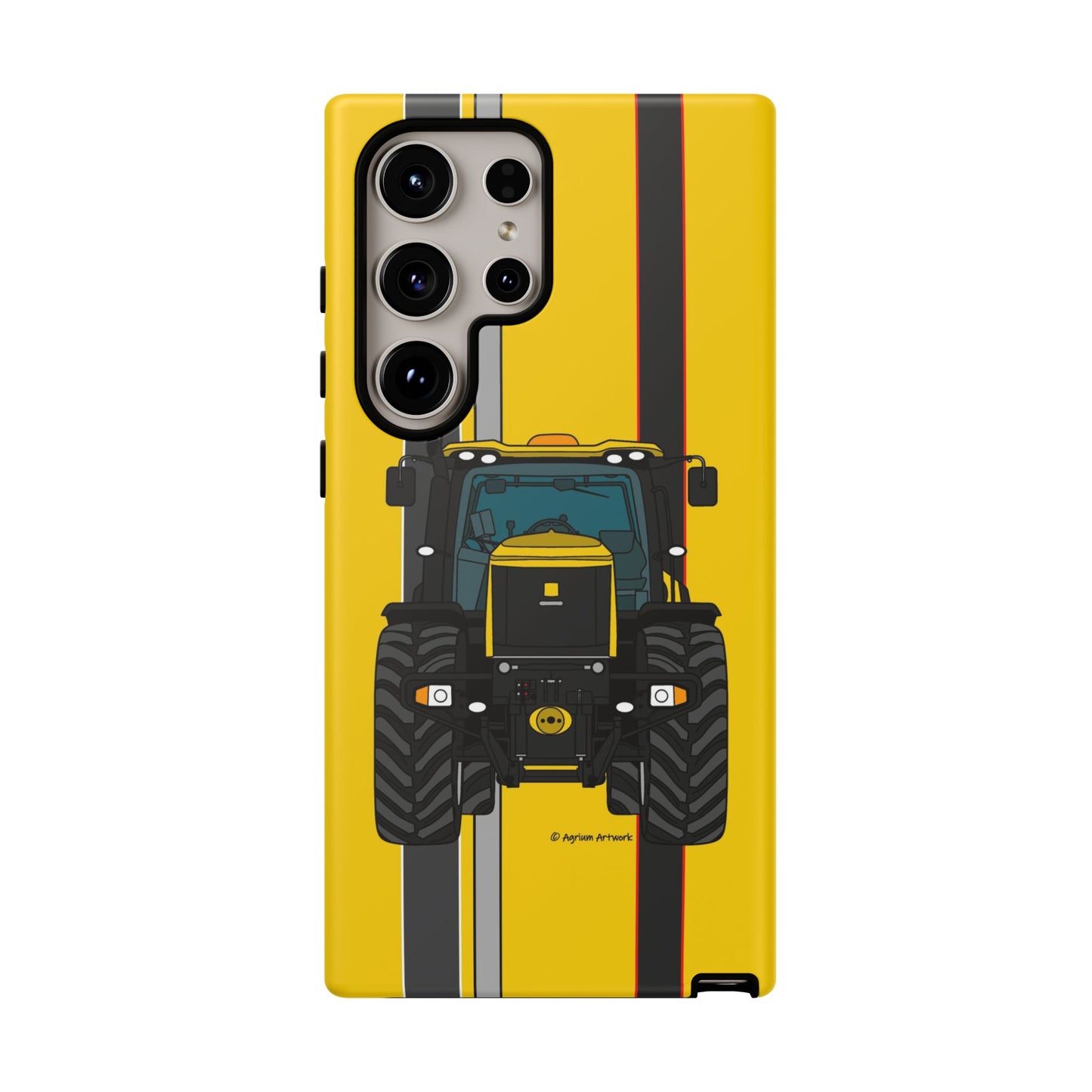 Yellow Fast Tractor #2 Tough Phone Case