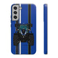 Blue Tractor #4 Tough Phone Case