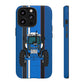 Blue Tractor #3 Tough Phone Case