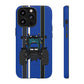 Blue Tractor #2 Tough Phone Case