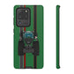 Olive Green Tractor #2 Tough Phone Case